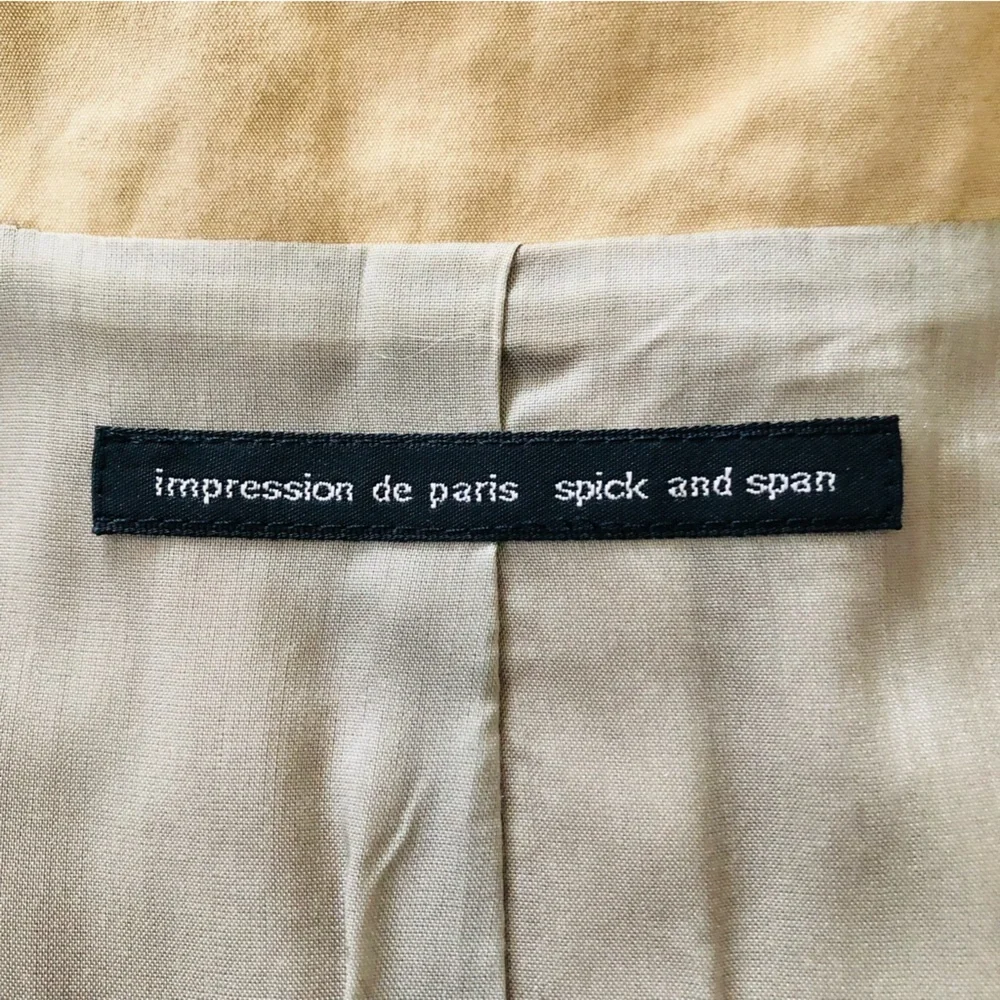 Impression de Paris Spick and Span Spring Traveler Coat Made in Japan US Size 8 - Picture 13 of 14
